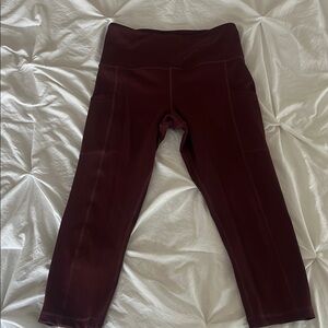 Love her shop maroon leggings